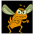 angry bee